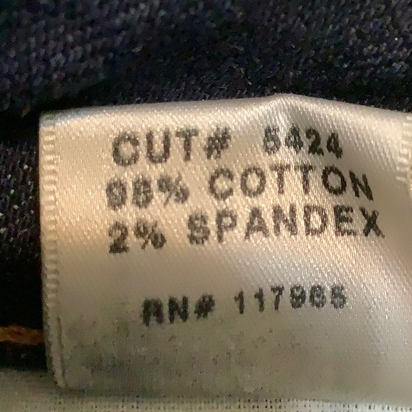 J BRAND dark wash boot cut jeans, size 26 - Picture 7 of 8